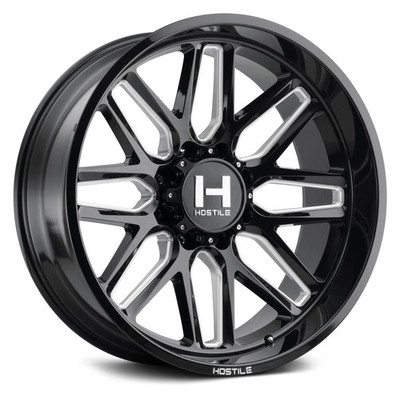 Hostile H120 VULCAN Wheel 20x10 (-19, 6x135, 87) Black Single Rim