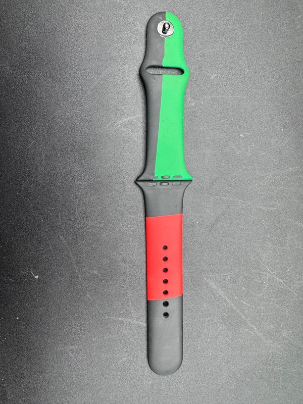 Apple Sport Band for Watch Series 6 - Black Unity, Regular (44mm)