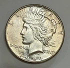 1924-S San Francisco Silver Peace Dollar Brilliant Uncirculated Better Date