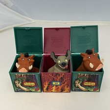 Set Of 3 Vintage 1994 Burger King Disney Lion King Finger Puppets Ed 2 Pumbaa