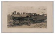 RPPC NEW HAVEN RAILROAD Train Locomotive 2393 Vintage Real Photo Postcard
