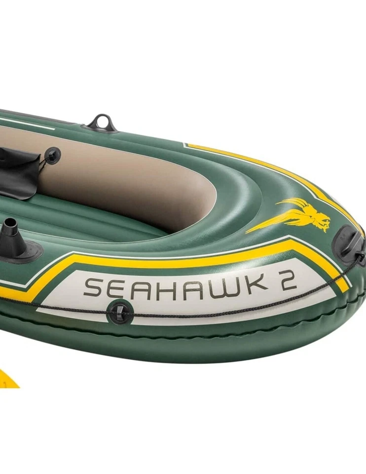 Intex Seahawk 2 Two-Person Inflatable Boat, 93 In. X 45 In. X 16 In. - Image 4 of 4