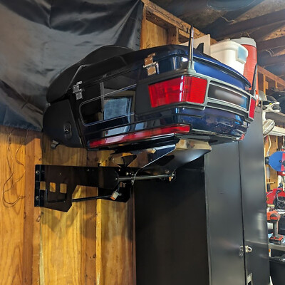 Tour Pack Wall Mount Storage Rack For Harley Touring Road King Street Glide Pak