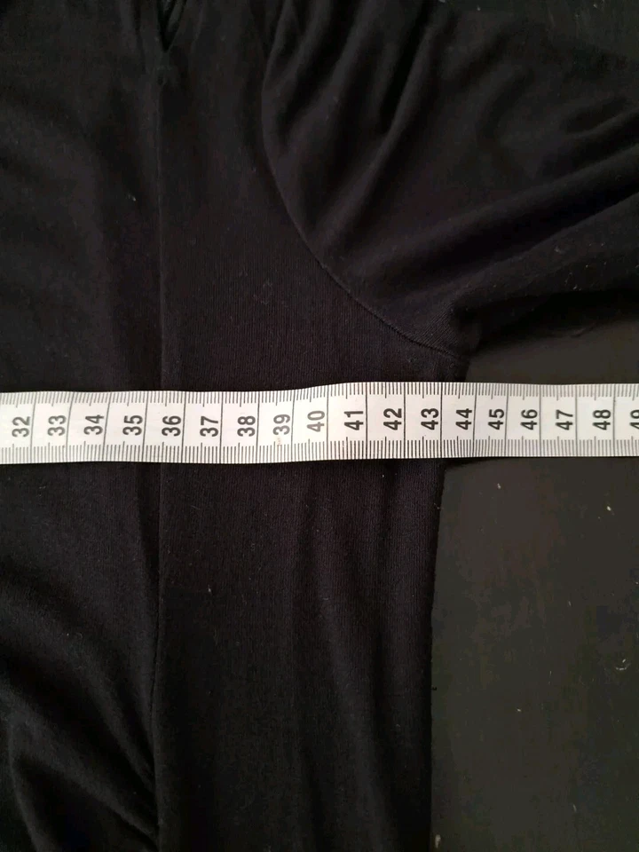 Isabella Oliver maternity Stretch Jersey dress sz 4 black long sleeve CLEARANCE - Изображение 4 из 4