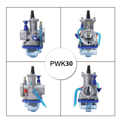 SASA Racing PWK 30mm Flat Slide Carburetor Kit – Fits OKO, 2-Stroke 50cc, KTM & More