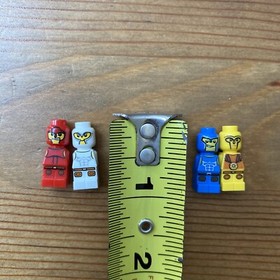 Lego MINOTAURUS Game 3841 Micro Minifigures Replacement Set Lot of 4 Pieces