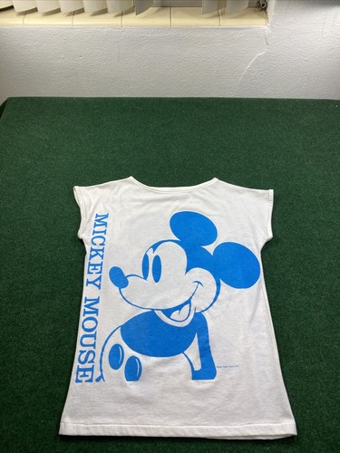 Vintage Mickey Mouse T Shirt Double 