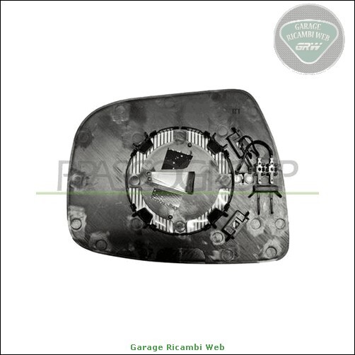 GRWDS7127504-PRS Vetro piastra specchio GRW Sx Sinistro per NISSAN QASHQAI