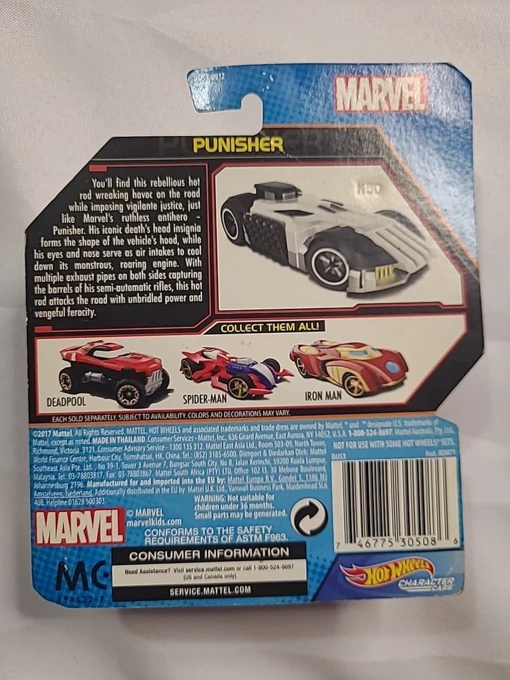 惩罚者风火轮角色汽车 Jon Bernthal 签名 — 第 2/4 张图片