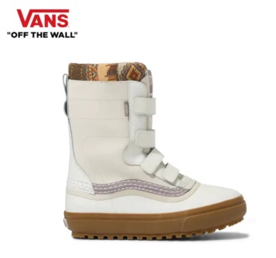 VANS Standard V Snow MTE Unisex Boot Marshmallow/Purple-Dove Mens 7 | Womens 8.5