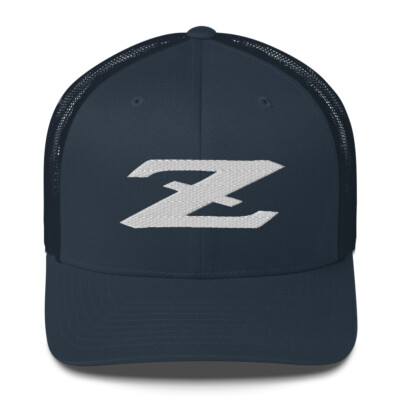 Embroidered 240Z 260Z 280Z Z Logo White Stitching Trucker Cap | eBay