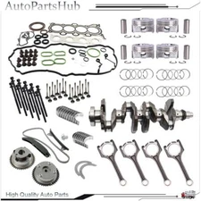 G4NC 2.0L Engine Overhaul Rebuild Kit -Crankshaft / Rods /Timing For Hyundai Kia