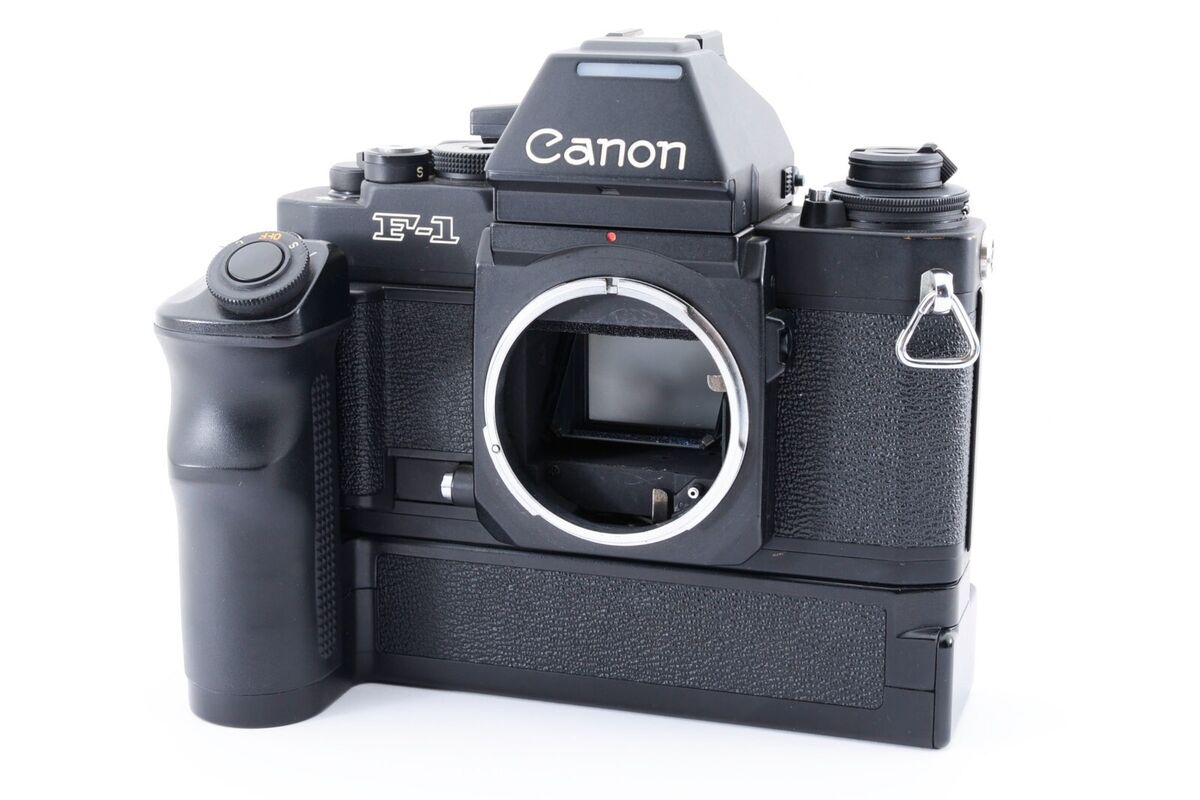 Canon NEW F-1 Film Camera AE Power Winder FN w/ Professional Canon NEW F-1 Film Camera AE Power Winder FN w/ Professional