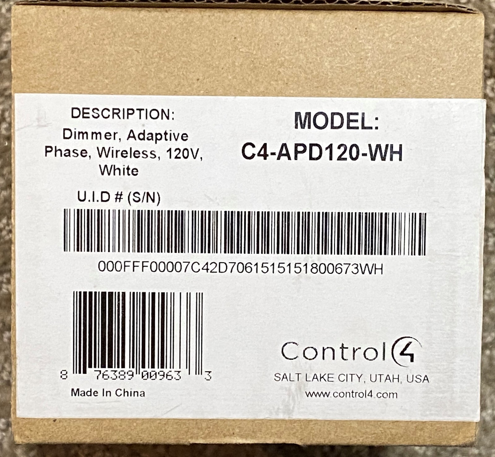 NEW Control4 C4APD120WH Adaptive Phase Dimmer eBay