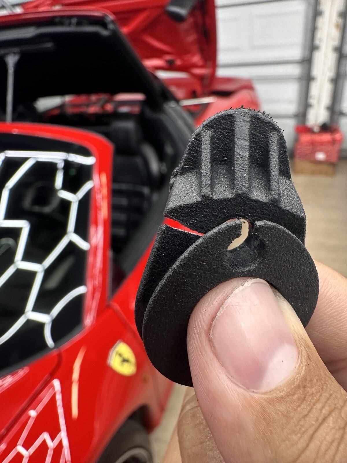 Ferrari 458 Spider Flap String Mechanism