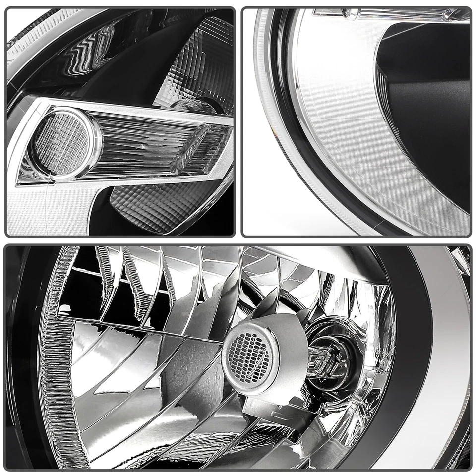 Chrome Right Passenger Side Halogen Headlight For 2012-2019 Volkswagen Beetle Foto 4 de 4