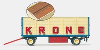 "Preiser 21020 Packwagen \"Zirkus Krone\", Offen H0"