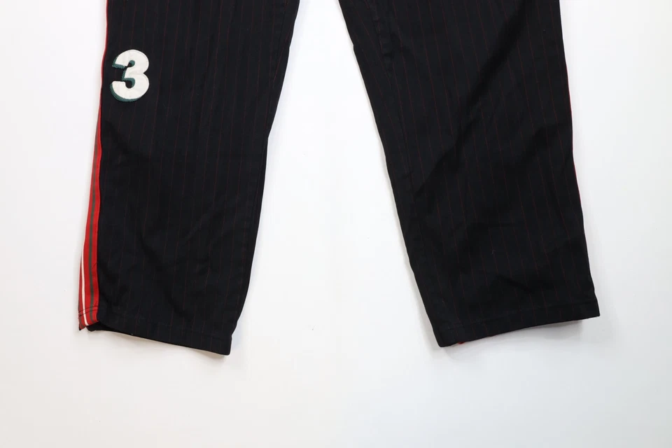 Pantalones deportivos vintage años 90 Fila para hombre 3XL forrados a rayas Bjorn Borg tenis pierna ancha Foto 4 de 4