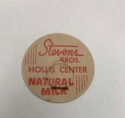 Stevens Bros POG Slammer Milchdeckel Pogs Natur 1993