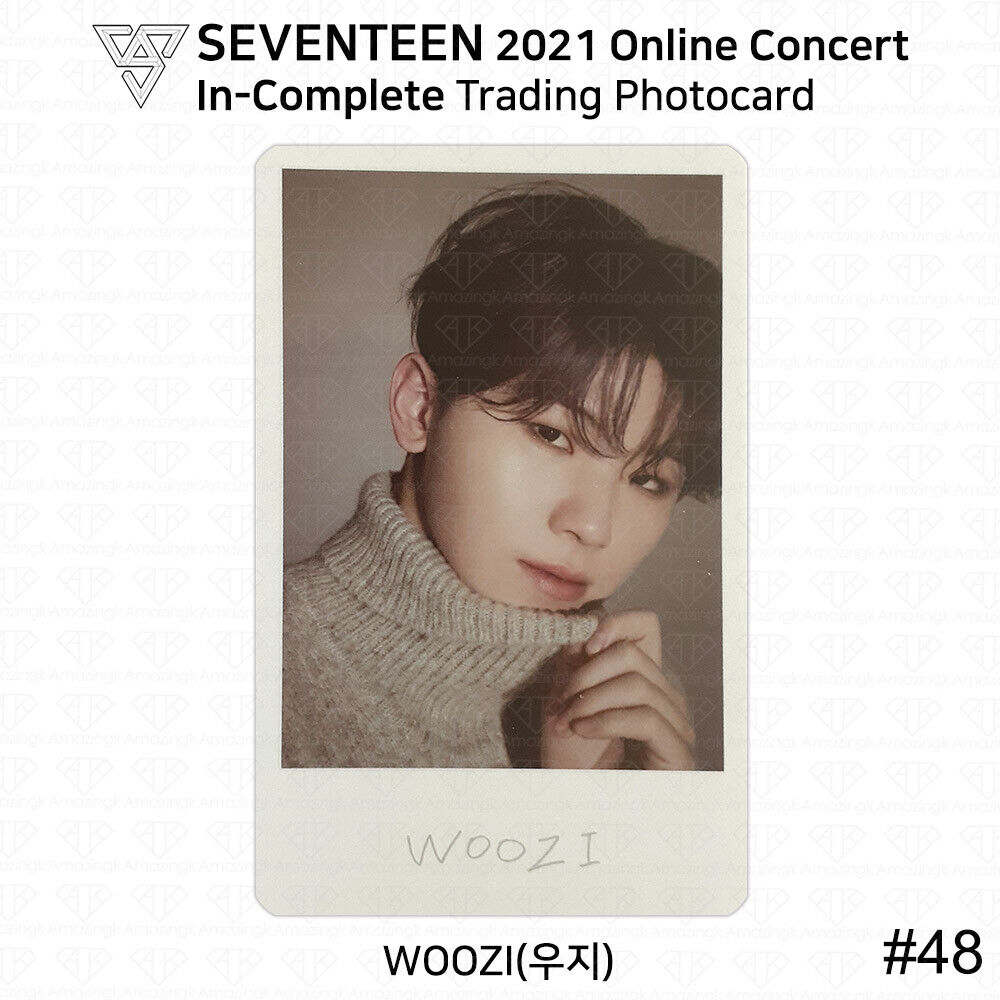 SEVENTEEN 2021 Online Concert Incomplete Trading Card Photocard KPOP K-POP