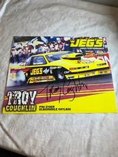  Troy Coughlin signed Jeg's Olsmobile Cutlass Pro Mod NHRA Photo N 39