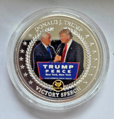 Trump Rally Coin President Donald J. Trump Victory Speech Challenge Coin | eBay