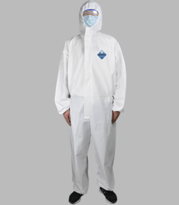 Protective Medical Coverall with Hood Heave Duty Extra Thicken