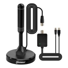 Chaowei 2025 Amplified TV Aerial with External Signal Booster 50+ Miles Range