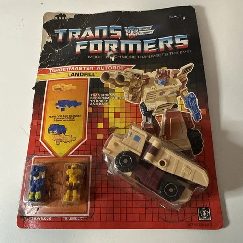 Landfill MOSC NEW 1988 Vintage Hasbro G1 Transformers Action Figure 1
