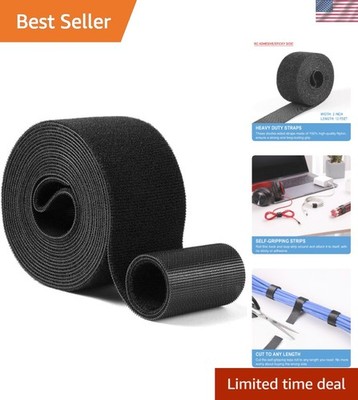 Versatile 2in x 12ft Heavy-Duty Self-Gripping Straps - Ideal for Any Application