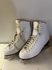 Jackson Ultima JS1290 Mark II Excel Figure Ice Skates Women's White, Size 8 1/2