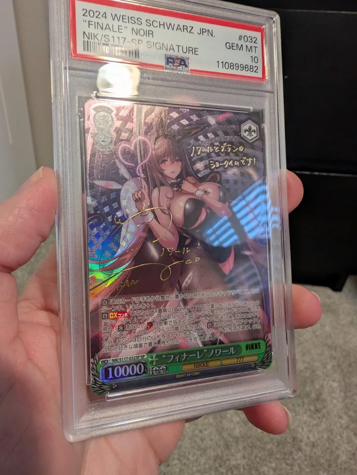 Finale Noir SP Gold Signature NIK/S117-032SP Nikke Weiss Schwarz JP PSA 10 - Imagem 3 de 4