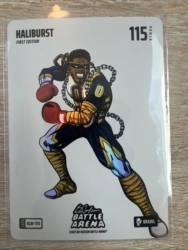 2026 Bo Jackson Battle Arena Haliburst Tyrese Haliburton Blizzard Battlefoil 735