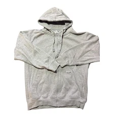 Pro Club Heavyweight Zip Hoodie Gray Men’s Size M (Fits Like L) Thick Cotton