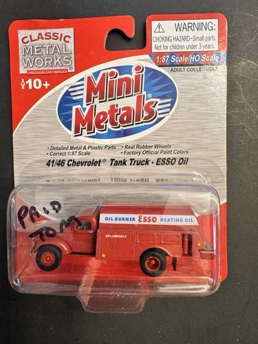 Camión cisterna Chevrolet Classic Metal Works - Mini metales #30277 - 41/'46 - Esso nuevo en caja | Zustand: New