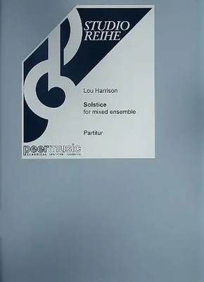 Solstice | 7 instruments | Lou Harrison | Partitur | Peer Music Classical