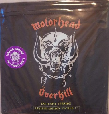 Motörhead   Overkill (Exclusive Version) 7'' limited, Numbered, Purple,bag OVP!