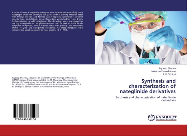 Synthesis And Characterization Of Nateglinide Derivatives Rajdeep Sharma-image