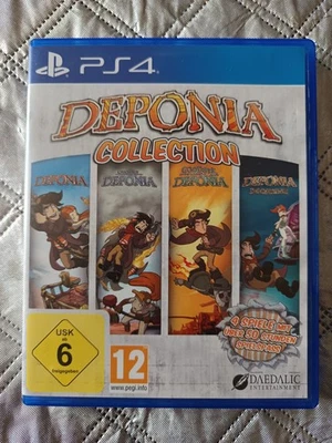 Deponia Collection PS4 Playstation 4 - deutsche Version - Sehr Guter Zustand PAL - Bild 1 von 3
