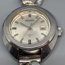 SEIKO Women Watch Manual Winding Silver 2118-0400