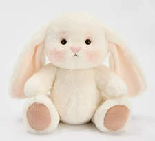 Fully Jointed Handmade Rosie The White Bunny Teddy Bear Stuffed Animal