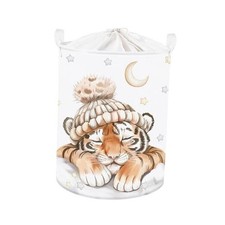 Sleeping Animal Baby Laundry Hamper Kid Storage Basket Boys 36 45 cm Tiger