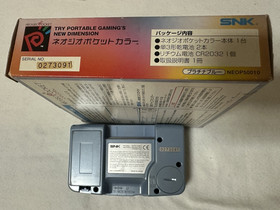 Neo Geo Pocket Color SNK Console Platinum Blue with Box