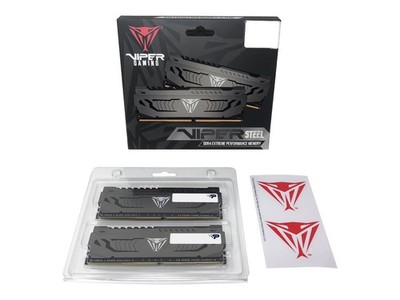 Patriot Extreme Performance Viper Steel DDR4 kit 16 GB: 2 x 8 GB PVS416G320C6K