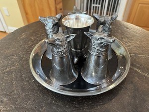 アンティーク　ヴィンテージ スターラップ カップ　stirrup cup 人気 Antique Stirrup Cups | eBay