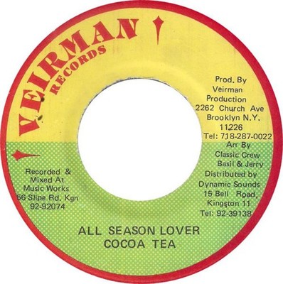 Cocoa Tea - All Season Lover (7'')