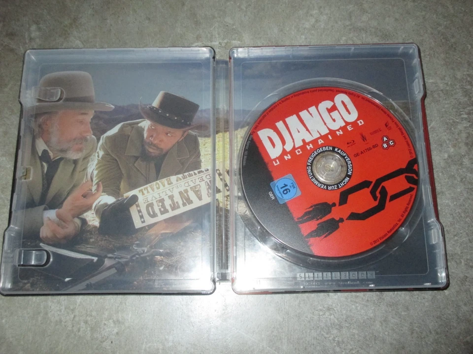 DJANGO Unchained  Blu Ray Steelbook - Bild 2 von 2
