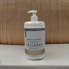 (1) Home and Body Co Body Butter Collagen Age Defying Coconut Vanilla 31oz