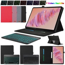 Wireless Keyboard Case For Lenovo Tab Plus 11.5" 2024 Leather Folio Stand Cover