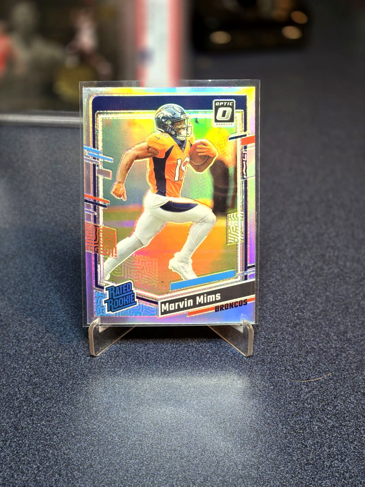 2023 Panini Donruss Optic - Rated Rookie Marvin Mims #231 Holo Prizm (RC)